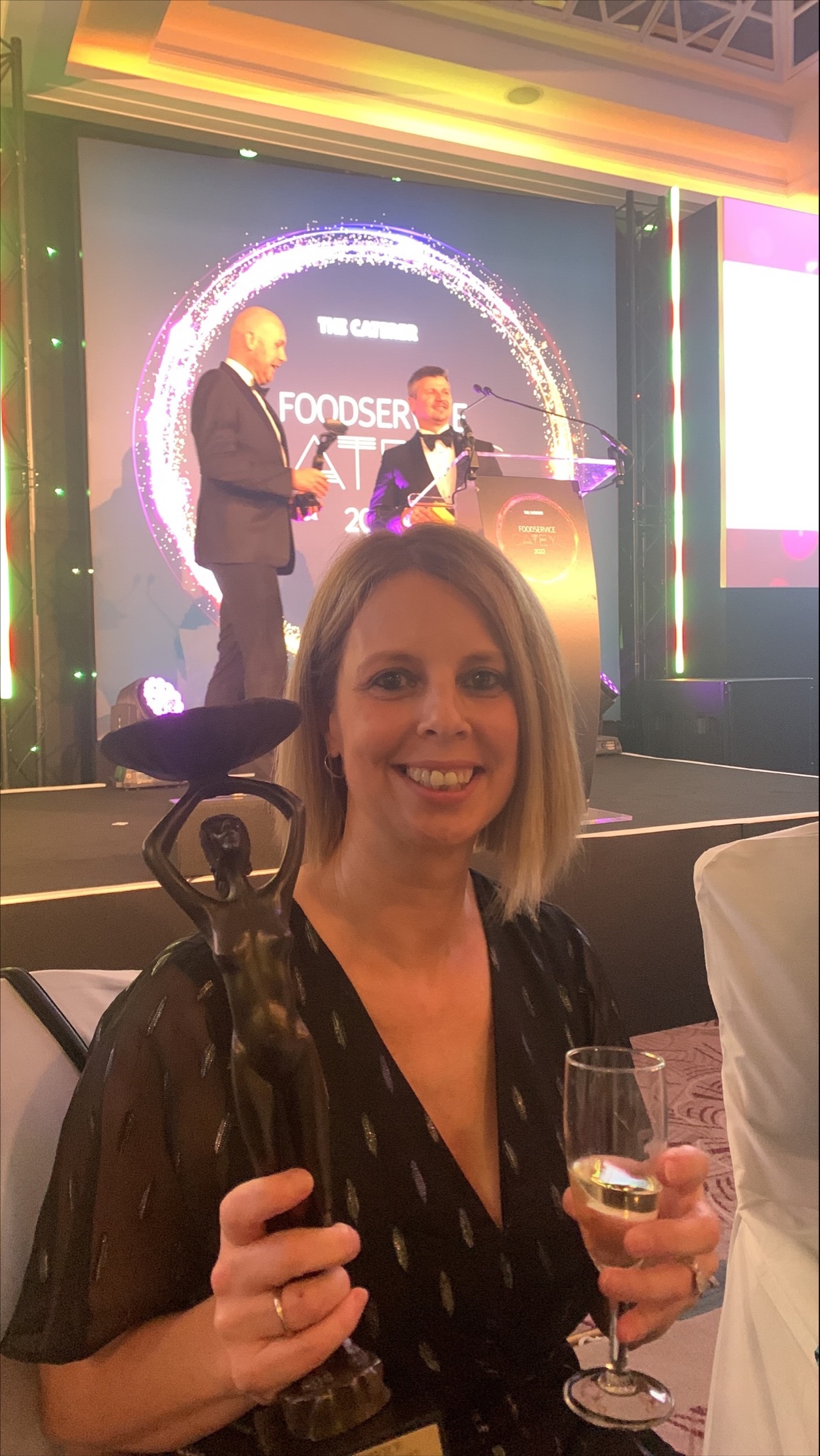Nicola Collinson Wins General Manager Of The Year At The Foodservice Cateys!
